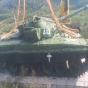 Şuşanın girişinə qoyulan tank götürüldü - FOTO