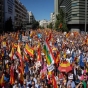 Madriddə 40 min insan Kataloniya separatçılarının əfvinə etiraz edib