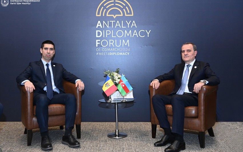Azərbaycan və Moldova XİN başçıları regional məsələləri müzakirə edib