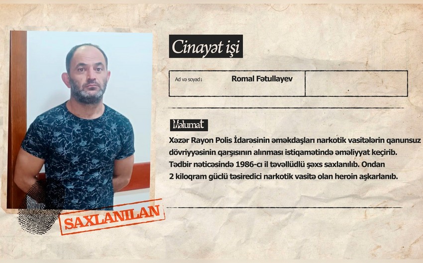 Gözətçi işlədiyi evdən 125 min manatlıq oğurluq etdi