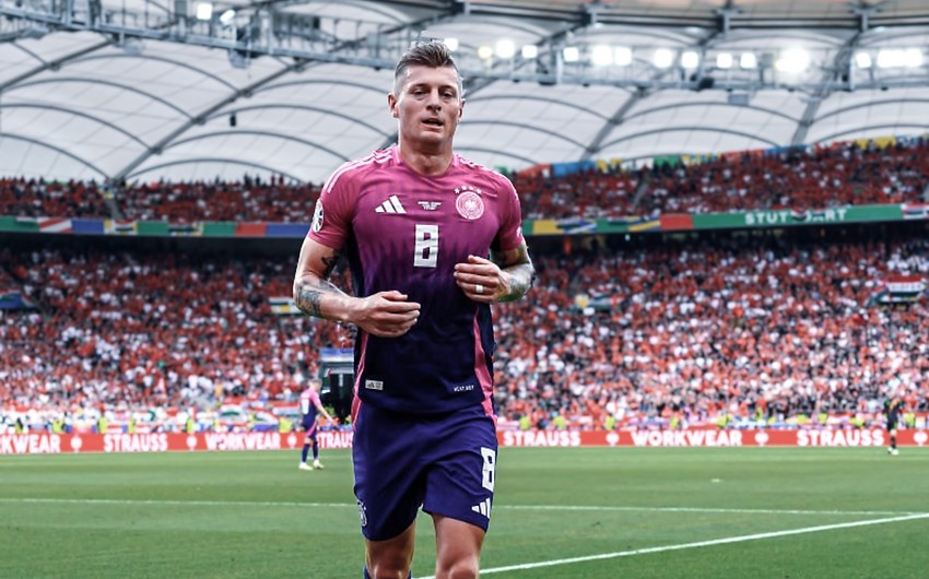 Toni Kroos Avropa çempionatlarının tarixinə düşüb