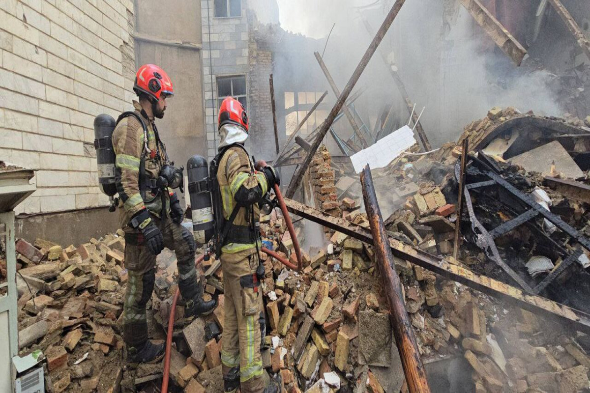 İranda yaşayış binasında partlayış baş verib: 21 nəfər yaralanıb