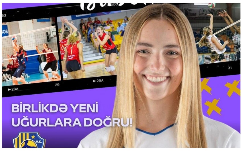 "Gəncə" klubu ABŞ-dən olan voleybolçunu transfer edib
