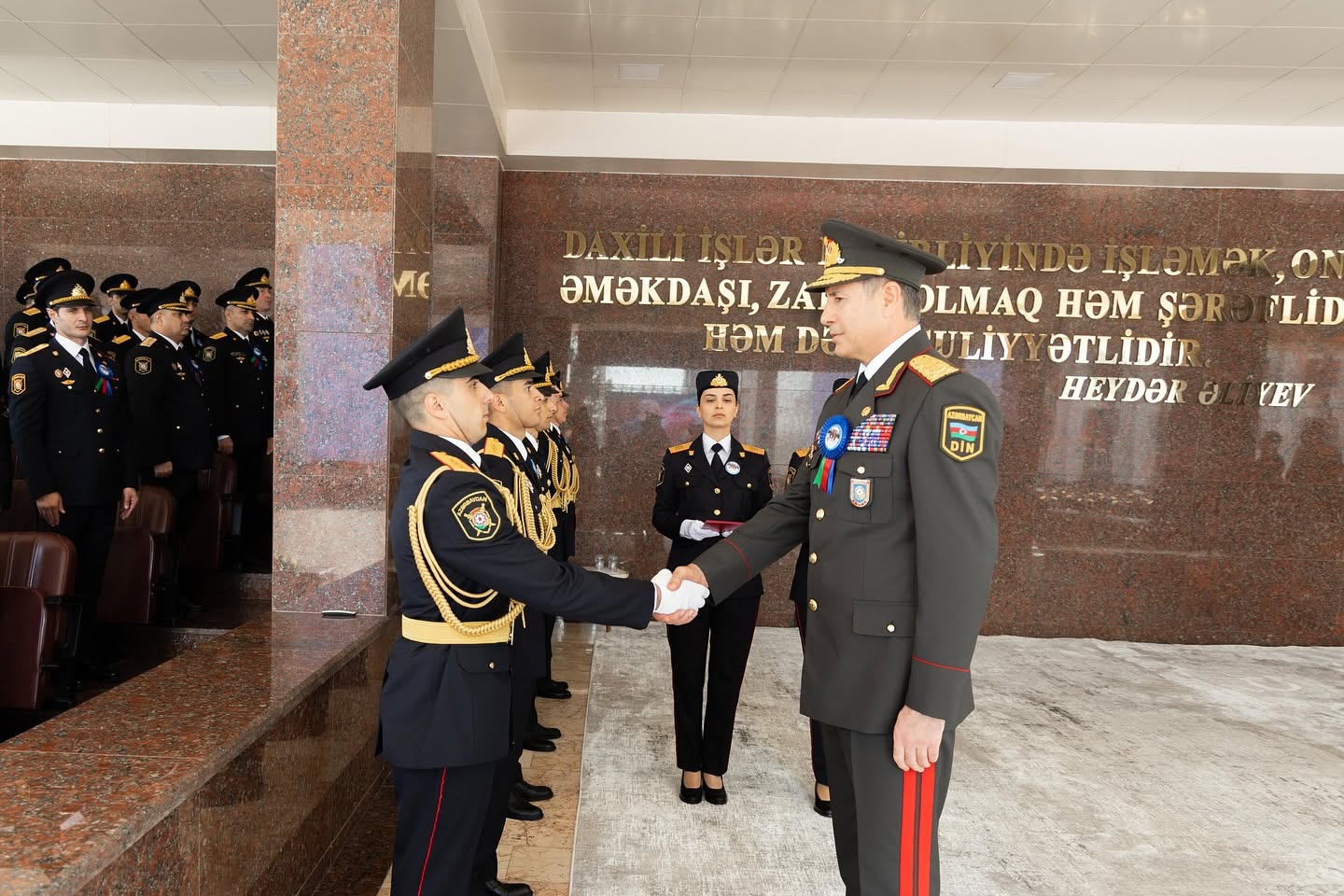 Vilayət Eyvazov: “Polis bundan sonra da Vətənə və xalqa şərəflə xidmət edəcək”