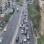 Bakının bəzi yollarında nəqliyyatın hərəkəti çətinləşib