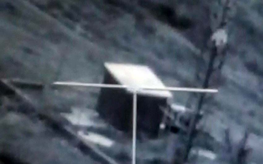 Ermənistana məxsus P-18 stansiyası sıradan çıxarıldı - Anbaan görüntülər