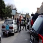 Sumqayıtda xaos: Taksilər avtobusların hərəkətinə mane olurlar - VİDEO