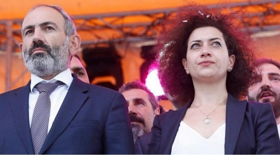 Paşinyanın həyat yoldaşına vəzifə verildi