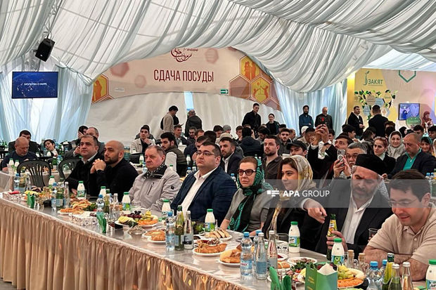 Moskvada Heydər Əliyev Fondunun vitse-prezidenti Leyla Əliyeva adından iftar verilib - FOTOLAR