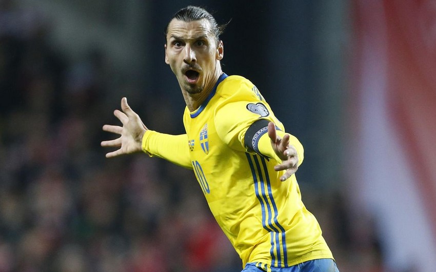 Zlatan İbrahimoviç İsveç millisinin heyətində vida matçı keçirəcək