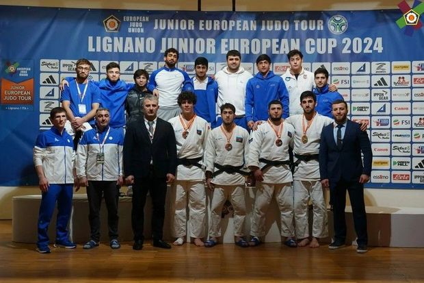 Azərbaycanın cüdo millisi Avropa Kubokunda dördüncü olub - FOTOLAR