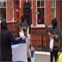 Londonda İranın İsrailə edilən hücumu lağa qoyuldu - VİDEO