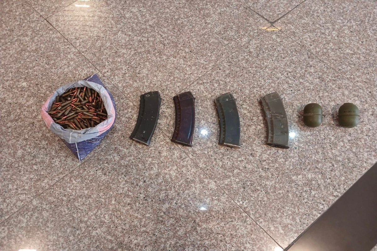 Oğuzda qumbara və sursat TAPILDI