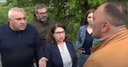Erməni deputatları kəndə buraxmadılar