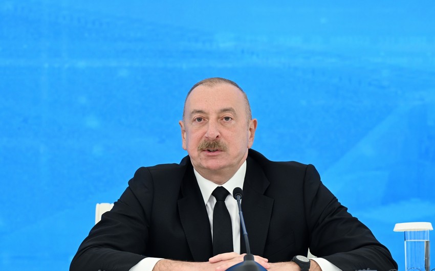 İlham Əliyev: "Qeyri-regional ölkələrin işimizə müdaxiləsi qəbuledilməzdir"