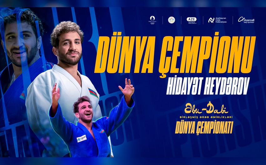 Azərbaycan cüdoçusu dünya çempionatının qalibi olub