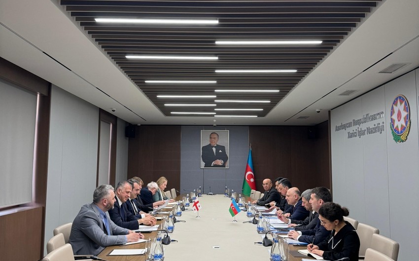 Azərbaycan və Gürcüstan siyasi məsləhətləşmələr aparıb