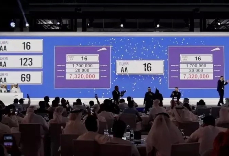 2 milyon dollara maşın nömrəsi satışa çıxarıldı