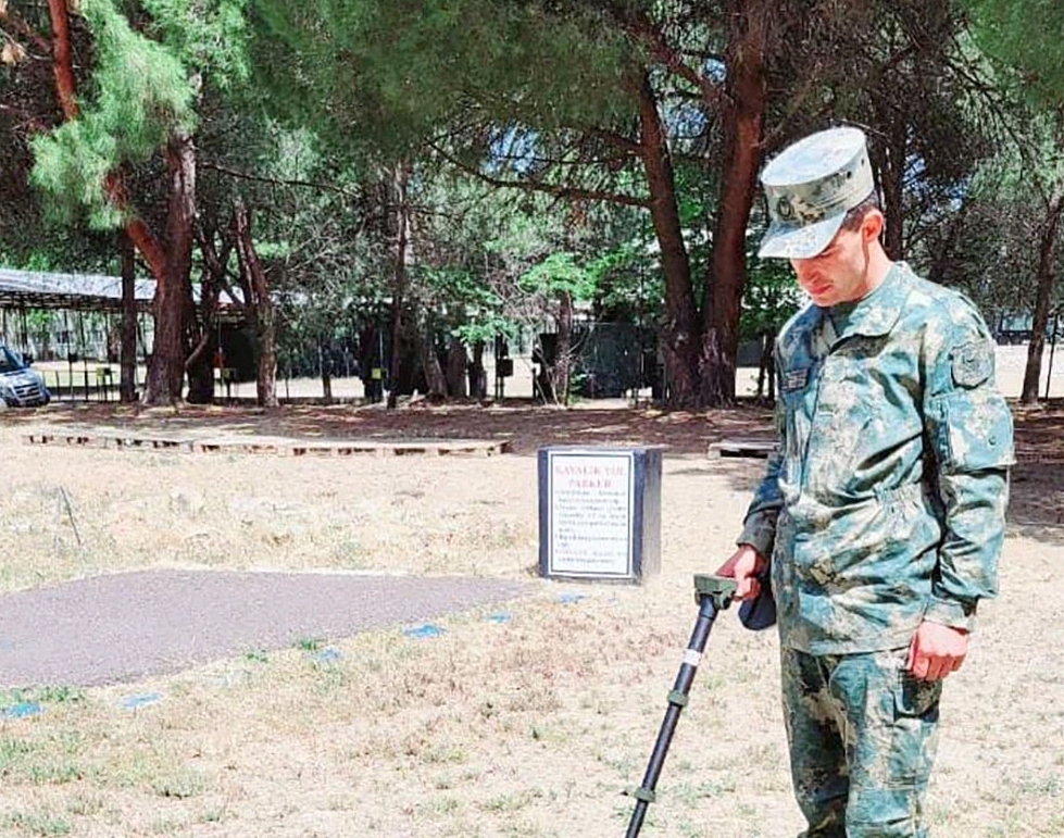 Hərbçilərimiz Türkiyədə istehkam kurslarında