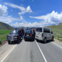 Ermənistanda aksiyaçılar İrana gedən yolu bağladı - FOTO