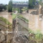 İntensiv yağışlar nəticəsində Xocalıda sel baş verib - VİDEO
