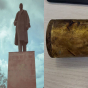 Rusiyada Leninin abidəsində zaman kapsulu tapıldı - FOTO