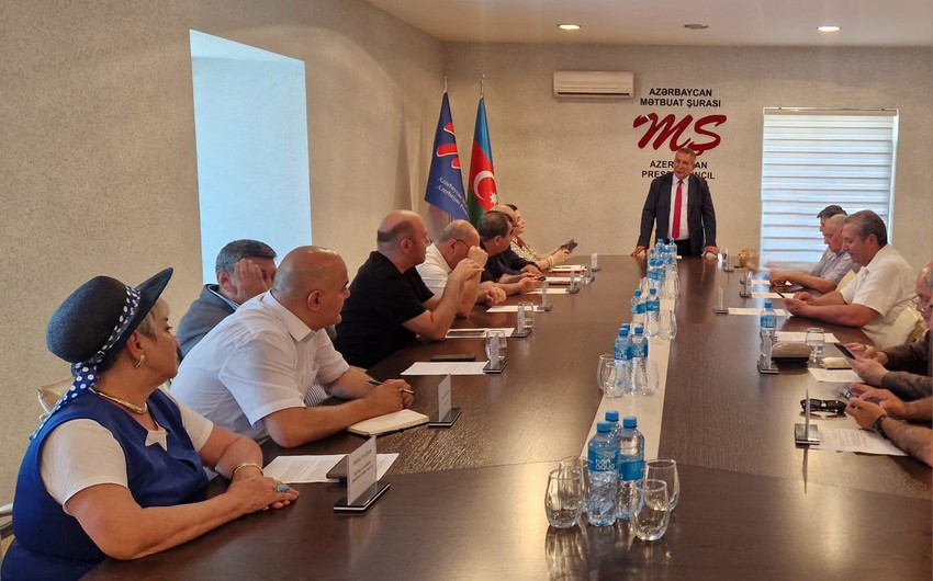 Mətbuat Şurasının İdarə Heyətinin iclası keçirilib