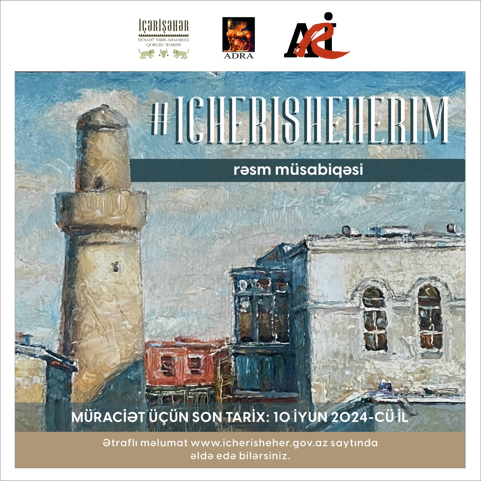 “İçərişəhərim” rəsm müsabiqəsi başa çatdı