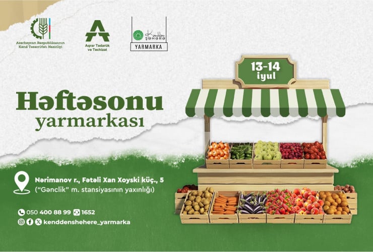 “Kənddən Şəhərə” yarmarkası təşkil ediləcək