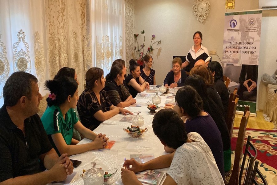 Meyvəçilik Tərəvəzçilik ərazisində məcburi köçkün icmasında tədbir keçirdi