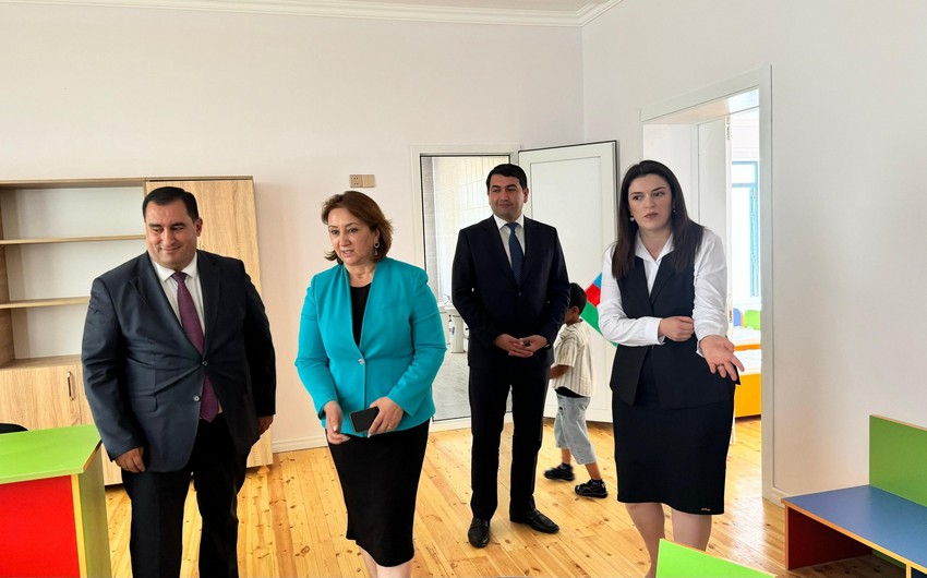 Zabuxda uşaq bağçasının açılışı oldu