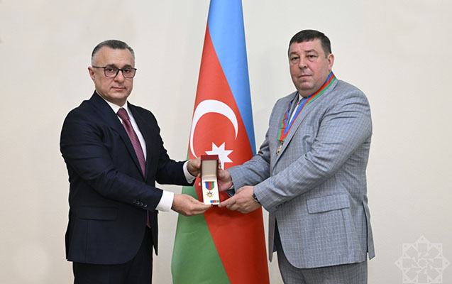 “Dostluq” ordeni Qlıboçkoya təqdim olundu - FOTOLAR