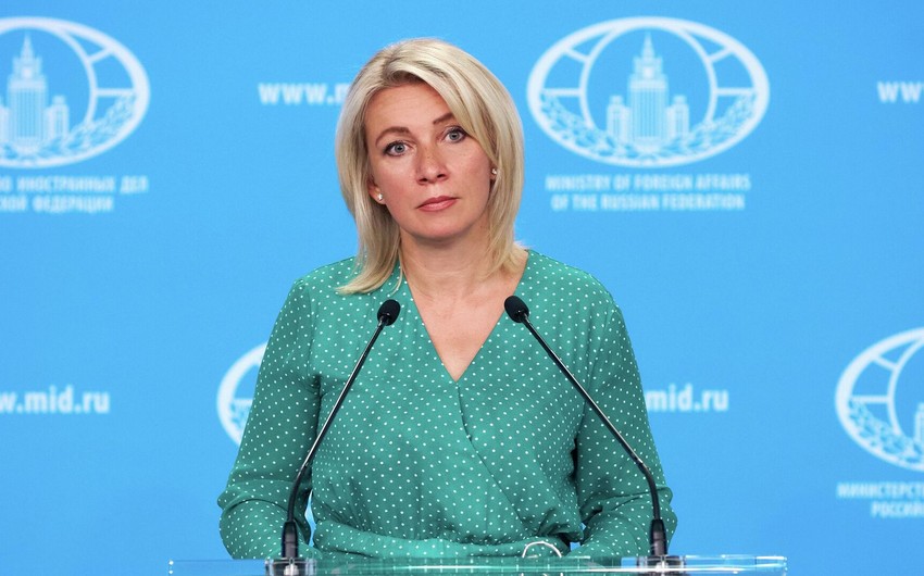 Zaxarova: "Putinə sui-qəsd cəhdləri ABŞ-nin pulları ilə hazırlanıb"