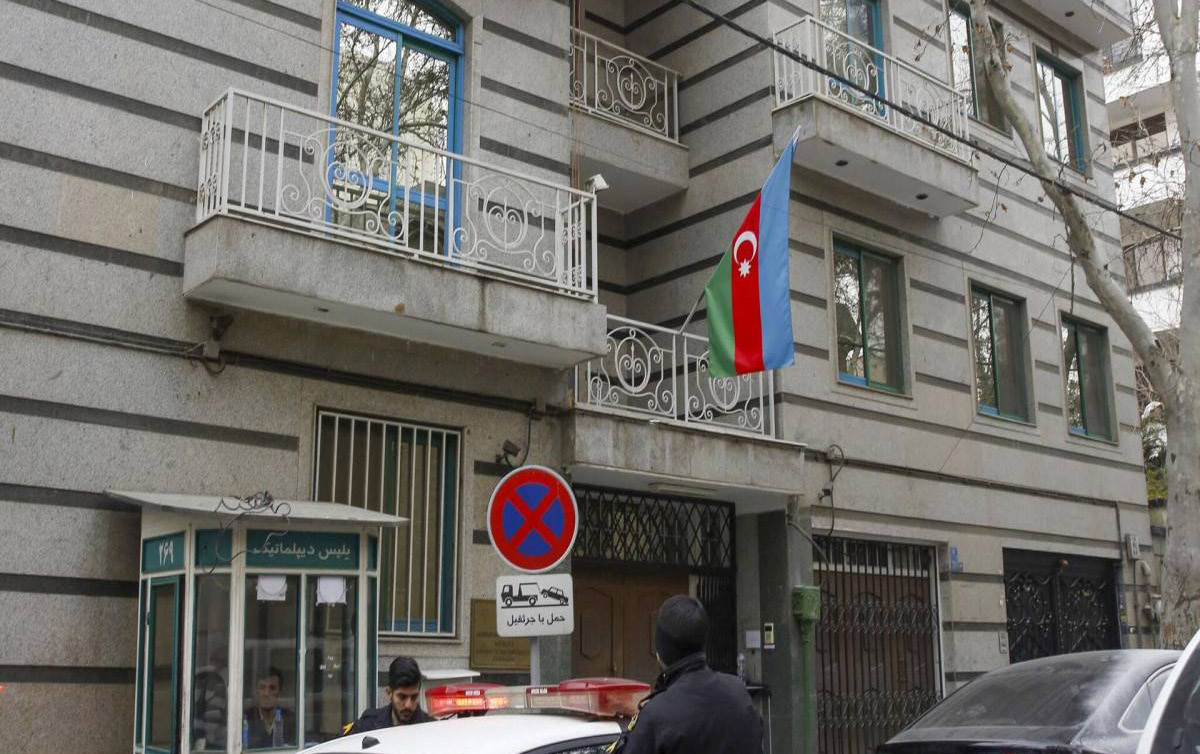 Tehrandakı Azərbaycan səfirliyinin yeni binası - VİDEO