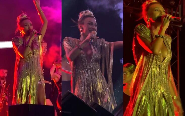 Röyanın açıq hava konsertində baş verənlər - VİDEO