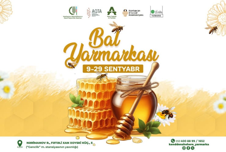 Bakıda bal yarmarkası keçiriləcək