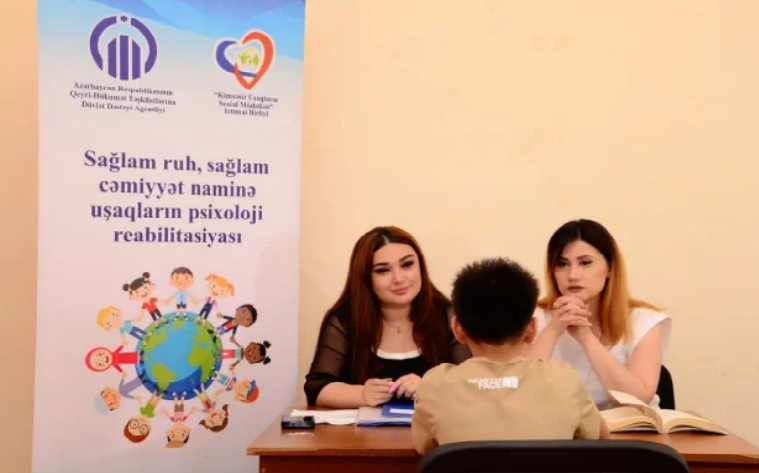 Gəncə uşaq sığınacağında tədbir keçirilib