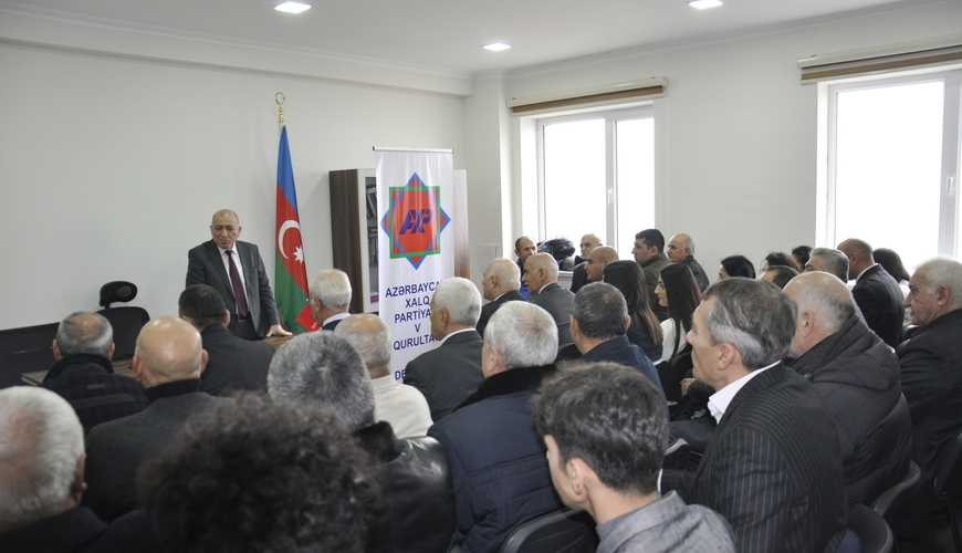 AXP-nin bütün namizələri qeydə alınıb - FOTOLAR