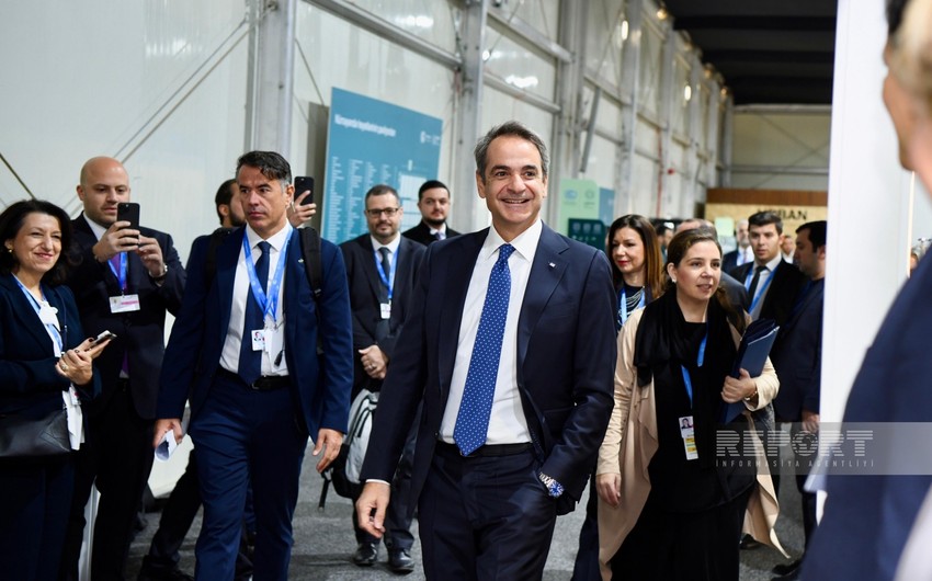 Yunanıstan COP29-da nailiyyətlərini nümayiş etdirir