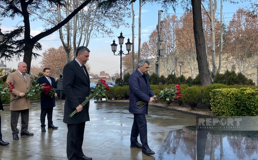 İnam Kərimov Gürcüstana işgüzar səfər edib - FOTO