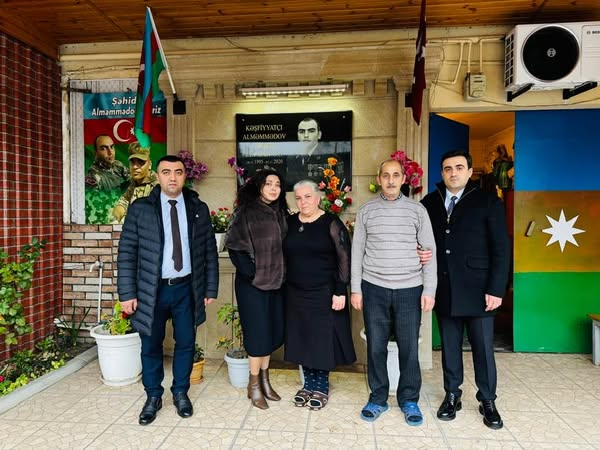 Səbinə Salmanova şəhid və qazi ailələrini ziyarət edib