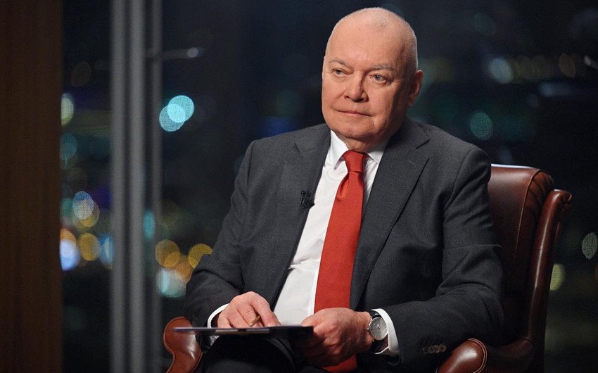 Kiselyov "Vesti nedeli" ilə bağlı Ermənistanın etirazına cavab verib