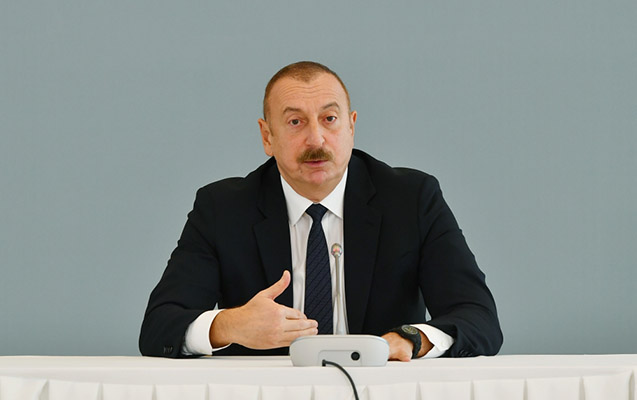İlham Əliyev: “Biz bunu ən azı 20 ildir edirik - 2005-ci ildən etibarən”