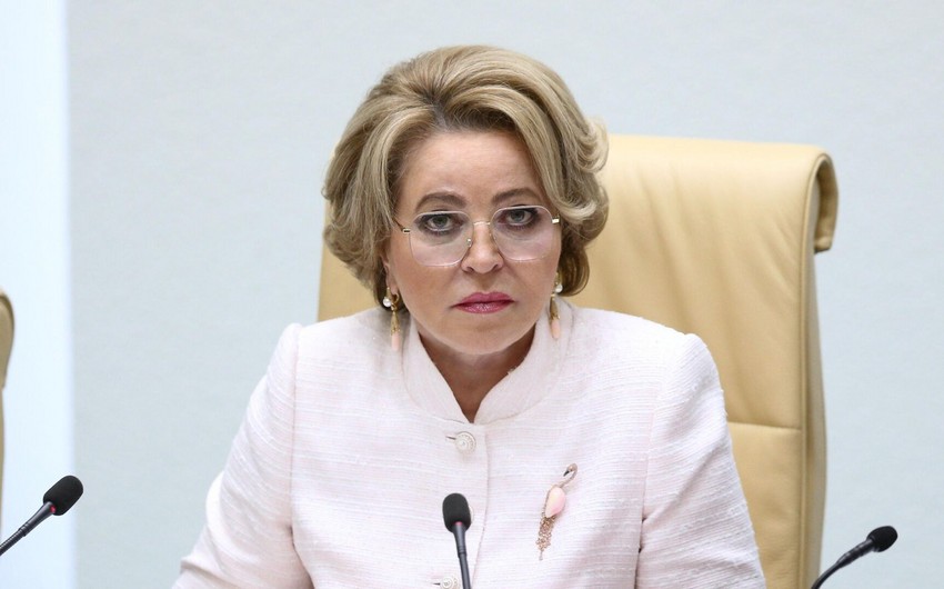 Matviyenko: "Rusiya-Azərbaycan münasibətlərinin təməlini Heydər Əliyev qoyub"