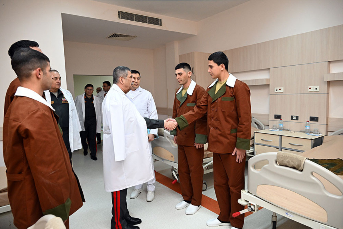 Nazir Zakir Həsənov Baş Klinik Hospitalı ziyarət edib - VİDEO