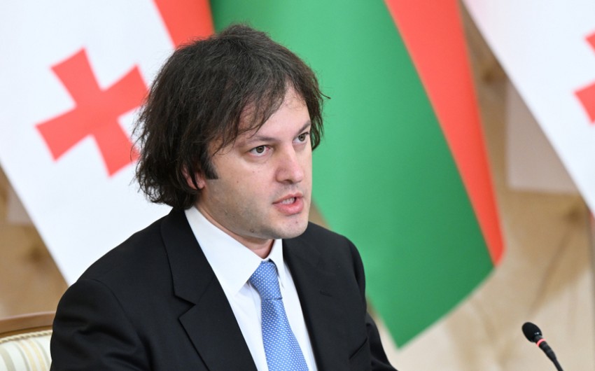 İrakli Kobaxidze İlham Əliyevi təbrik edib