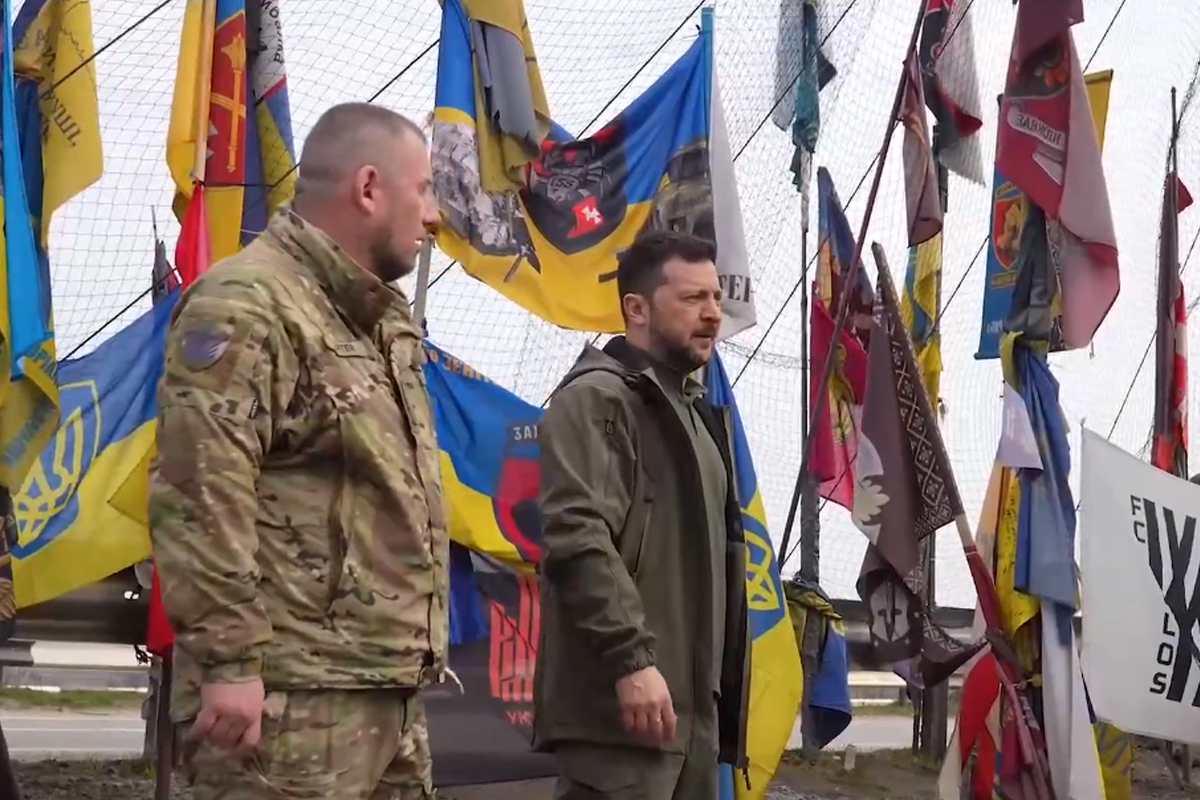 Zelenski Donetskə gedib