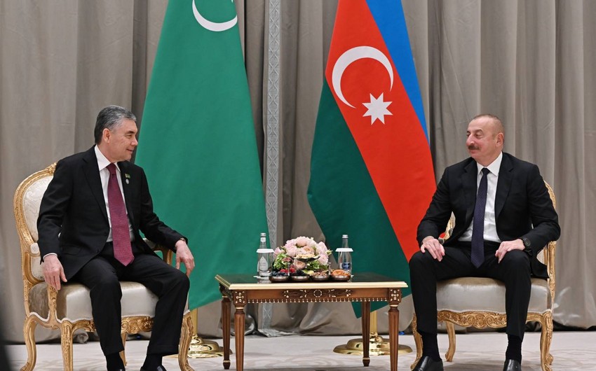 Qurbanqulu Berdiməhəmmədov İlham Əliyevə məktub göndərdi