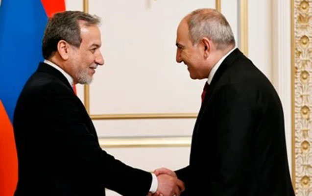 Paşinyan Əraqçi ilə görüşdü