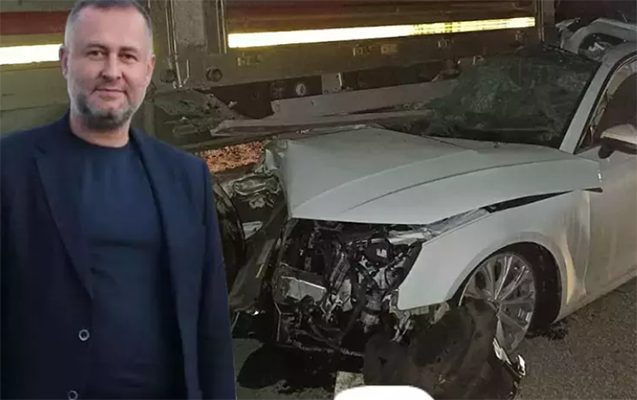 AKP rəsmisi qəzada öldü - FOTO